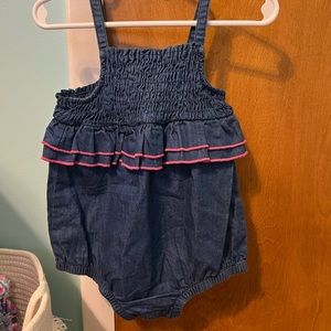 Cat & Jack Baby Girl Denim Bubble